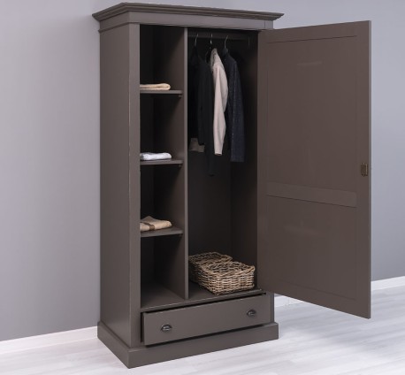 Dulap cu 1 usa si 1 sertar de la Rustic Butique - PS293 - Culoare_P028A - VOPSIT ANTICHIZAT