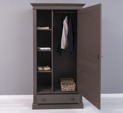 Dulap cu 1 usa si 1 sertar de la Rustic Butique - PS293 - Culoare_P028A - VOPSIT ANTICHIZAT