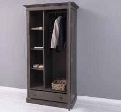 Dulap cu 1 usa si 1 sertar de la Rustic Butique - PS293 - Culoare_P028A - VOPSIT ANTICHIZAT