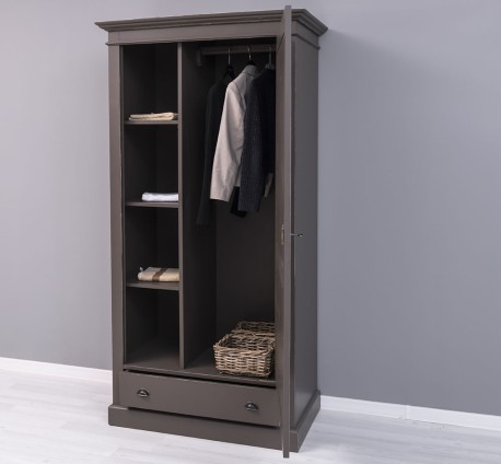 Dulap cu 1 usa si 1 sertar de la Rustic Butique - PS293 - Culoare_P028A - VOPSIT ANTICHIZAT