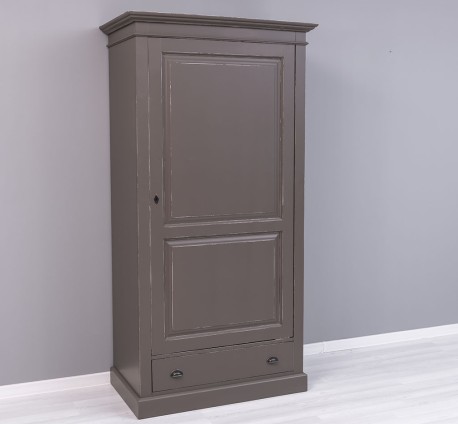 Dulap cu 1 usa si 1 sertar de la Rustic Butique - PS293 - Culoare_P028A - VOPSIT ANTICHIZAT
