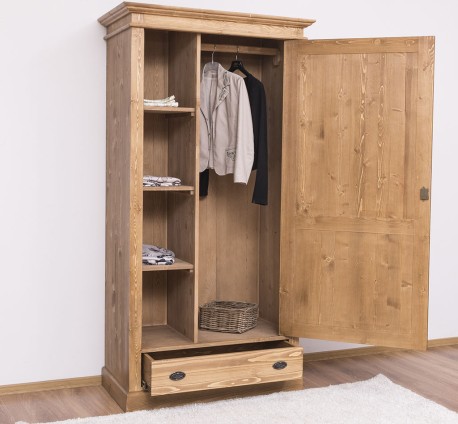 Dulap cu 1 usa si 1 sertar de la Rustic Butique - PS293 - Culoare_P001 - CERUIT