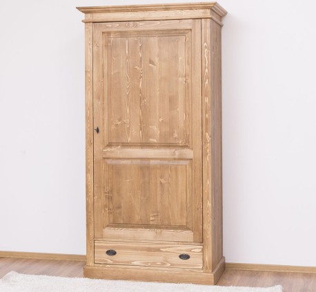 Dulap cu 1 usa si 1 sertar de la Rustic Butique - PS293 - Culoare_P001 - CERUIT