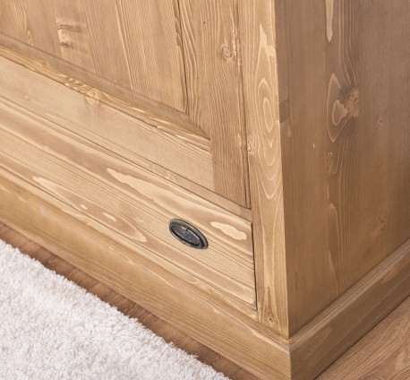 Dulap cu 1 usa si 1 sertar de la Rustic Butique - PS293 - Culoare_P001 - CERUIT