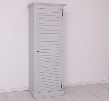 Dulap cu 1 usa, Colectia Shutter de la Rustic Butique PS617 - Culoare Ext._P010 / Culoare Int._P008 - DUBLU COLOR
