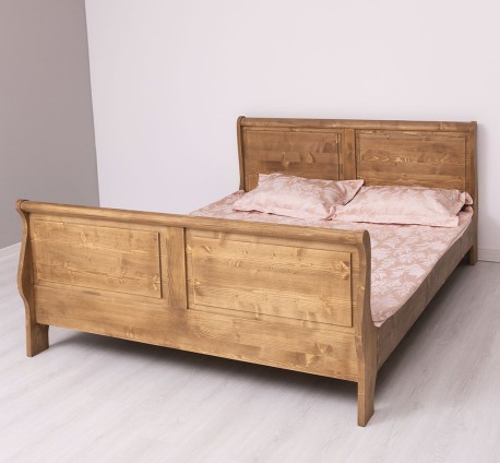 Pat tip printesa 180x200 de la Rustic Butique PS61-180x200 - Culoare_P001 - CERUIT