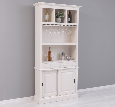 Mobila bar cu 2 usi de la Rustic Butique PS218 - Culoare_P015 - VOPSIT