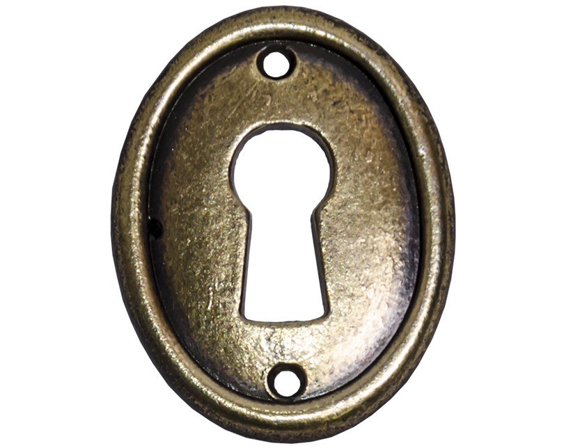 Oval key plate 87 AL